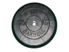 Диск SLS GYM обрез. чер. D-26mm. 25 кг.