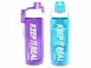 Бутылка для воды. Материал: пластик, силикон. Объём 700ml. XL-1916 