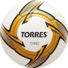 Мяч футб. "TORRES T-Pro" арт.F31899, р.5, 14 панел. PU, 4 подкл. слоя, термосшивка, бело-золот