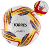 Мяч футб. "TORRES Junior-3" арт.F318243, р.3, вес 270-290 г,глянц.ПУ, 3 сл, 32 п,руч.сш,бел-крас-жел